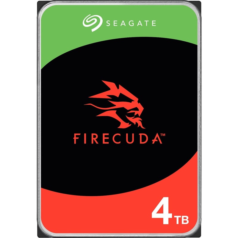 Seagate FireCuda ST4000DXA05 4 TB Hard Drive - 3.5" Internal - SATA (SATA/600) - Conventional Magnetic Recording (CMR) Method - Thumbnail 1