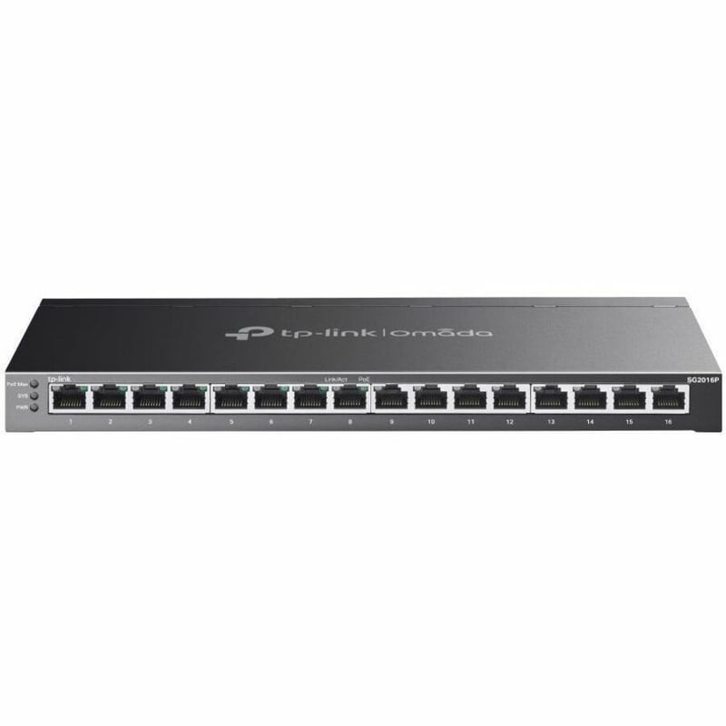 OMADA 16-PORT SMART SWITCH POE+ OMADA 16-PORT GIG SMART SWITCH POE+ - Thumbnail 1