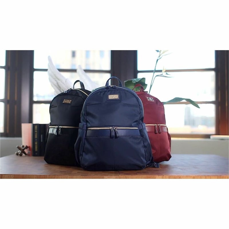 SANDY LISA LAGUNA CARRYING CASE (BACKPACK) FOR 14IN TO 15.6IN LAPTOP - NAVY - Thumbnail 4