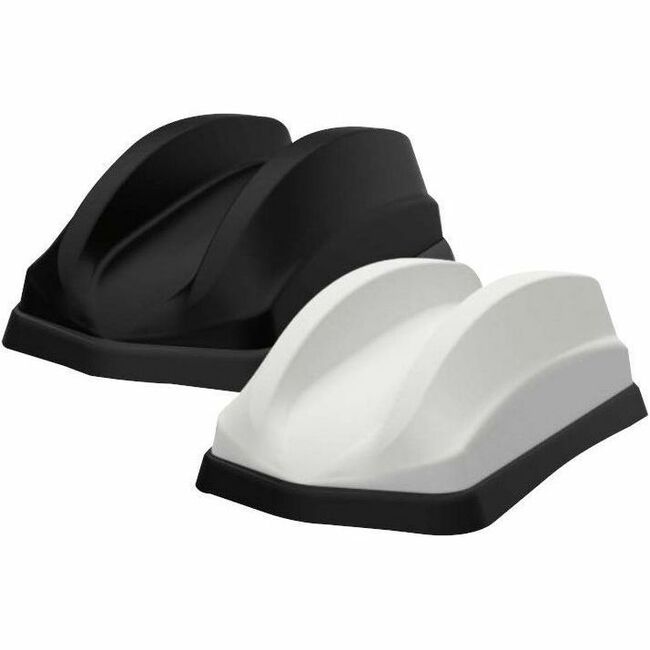 5IN1 DUAL SHARKFIN ANTENNA 4X5G/LTE GNSS L1/L5 BOLT MOUNT 4M B