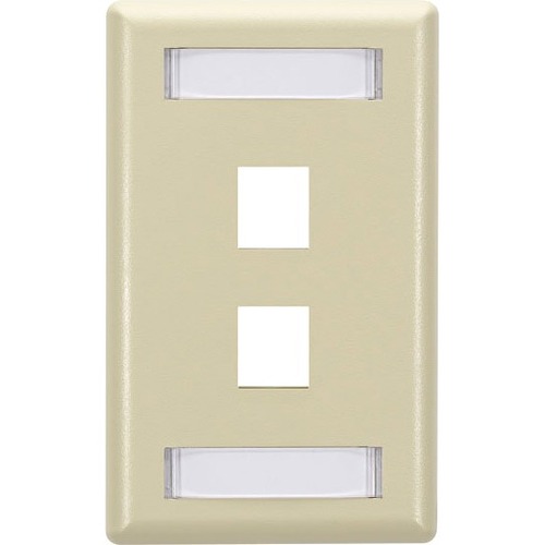 Black Box GigaStation2 2 Socket Network Faceplate