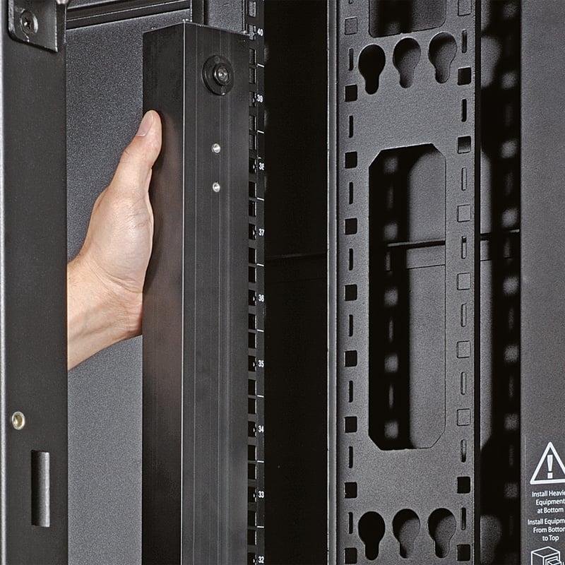 Tripp Lite by Eaton 10kW 200-240V 3PH Monitored PDU - LX Interface, Gigabit, 48 Outlets, IEC-309 30A Blue Input, LCD, 1.8 m Cord, 0U 1.8 m Height, TAA - Thumbnail 4