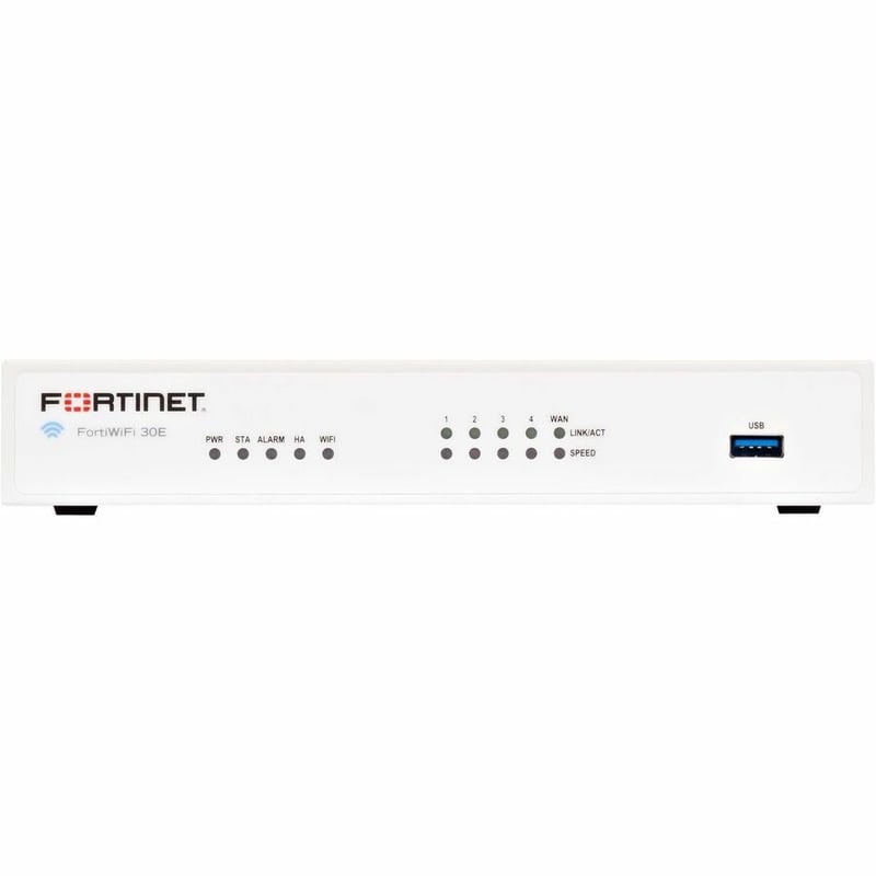 Fortinet FortiWifi FWF-30E Network Security/Firewall Appliance - Thumbnail 3