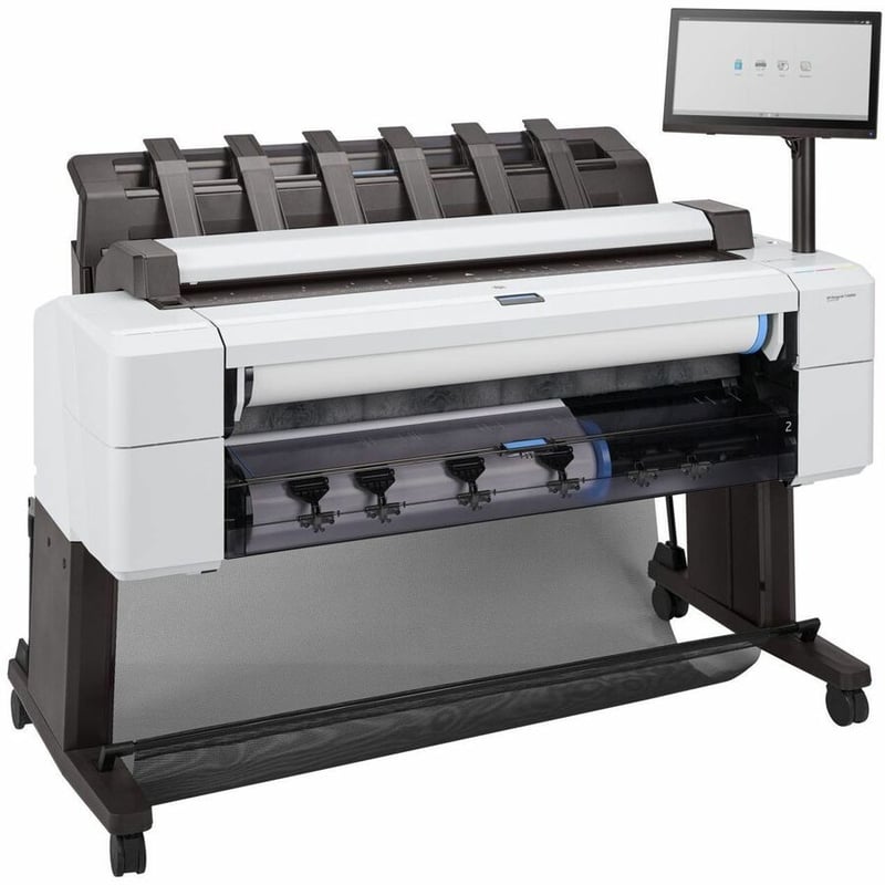HP Designjet T2600dr PostScript Inkjet Large Format Printer - Includes Printer, Scanner, Copier - 36" Print Width - Color - TAA Compliant - Thumbnail 5