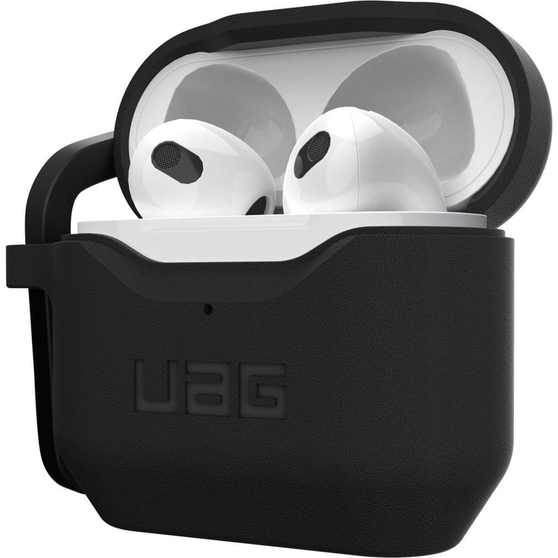 Urban Armor Gear Standard Issue Rugged Carrying Case Apple AirPods - Black - Thumbnail 3