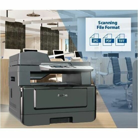 AVISION AM33Q MFP (1.7 LCD SCREEN 35PPM 10 PAGE MANUAL TRAY - Thumbnail 4