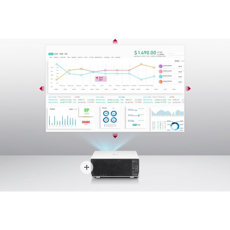 LG ProBeam GRU510N DLP Projector - 16:9