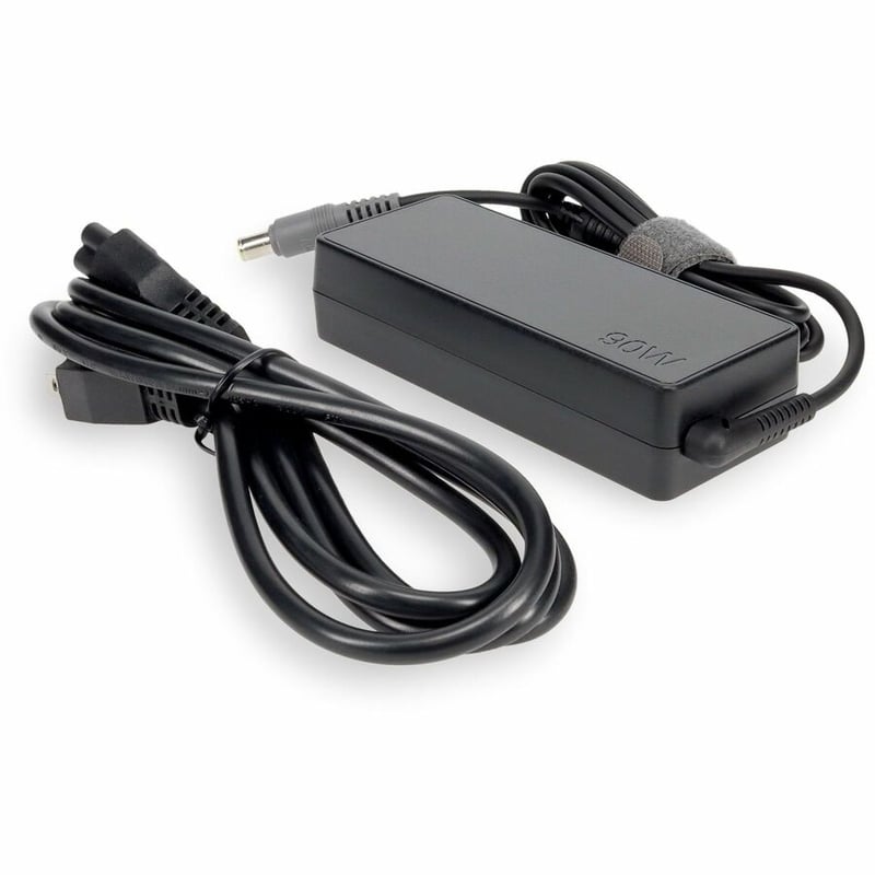 AddOn Lenovo 40Y7659 Compatible 90W 20V at 4.5A Black 5.5 mm x 2.5 mm Laptop Power Adapter and Cable - Thumbnail 3