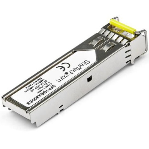 StarTech Dell EMC SFP-1G-BX80-D Compatible SFP Module - 1000BASE-BX-D - 1 GbE Gigabit Ethernet BiDi Fiber (SMF) - Thumbnail 2