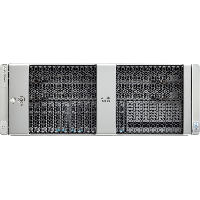 Cisco Barebone System - Refurbished - 4U Rack-mountable - 4 x Processor Support - Thumbnail 2