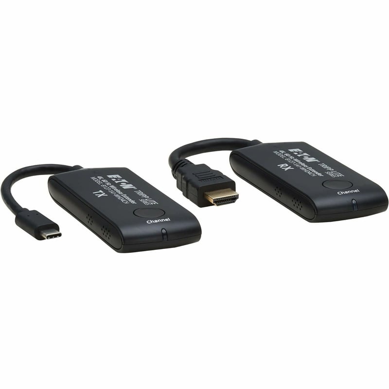HDMI OVER WIRELESS EXTENDER KIT USB-C TRANSMITTER HDMI RECEIVER 4K - Thumbnail 1