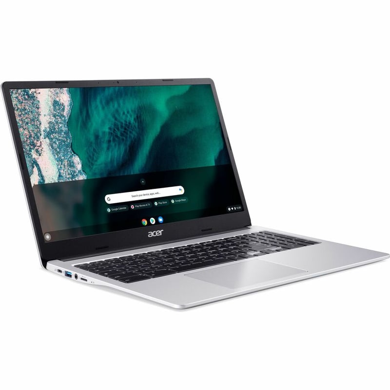 Acer Chromebook 315 CB315-4H CB315-4H-P8FZ 15.6" Chromebook - HD - Intel Pentium Silver N6000 - 4 GB - 128 GB Flash Memory - Pure Silver - Thumbnail 2