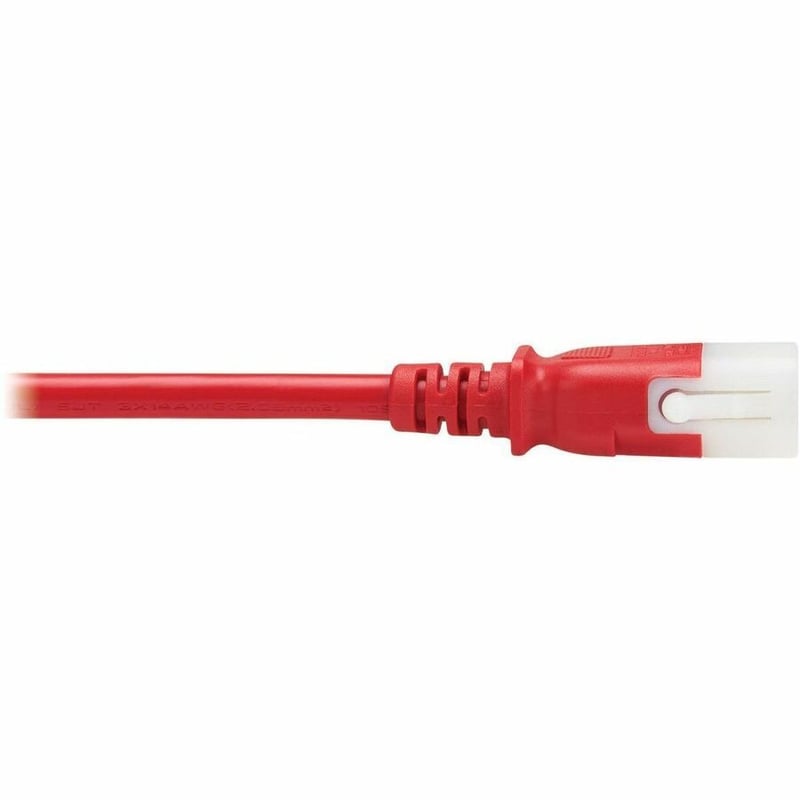 PDU POWER CORDS C13 P-LOCK C14 HEAVY-DUTY 15A 250V 2FT RED 6 PACK - Thumbnail 4