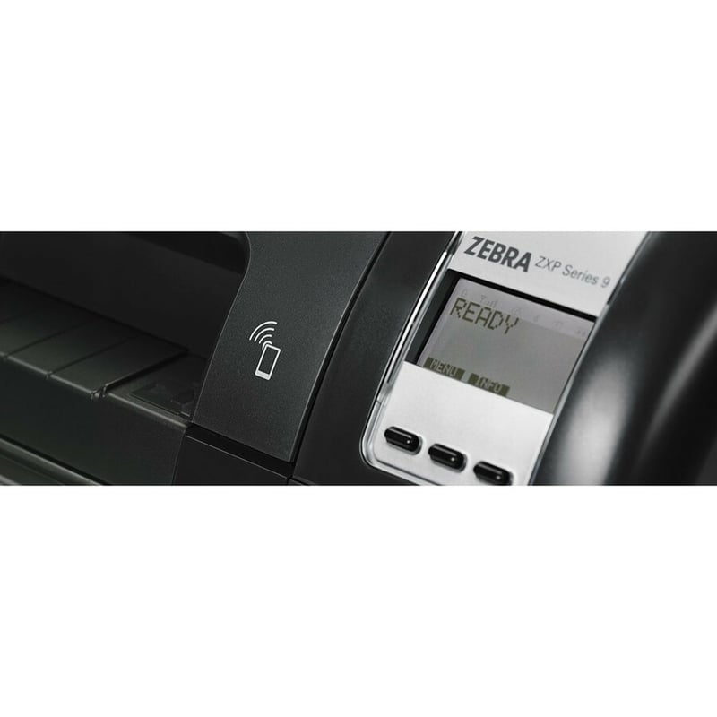 Zebra ZXP Series 9 Double Sided Desktop Reverse Thermal Image Transfer Printer - Color - Card Print - USB - Wireless LAN - Thumbnail 4