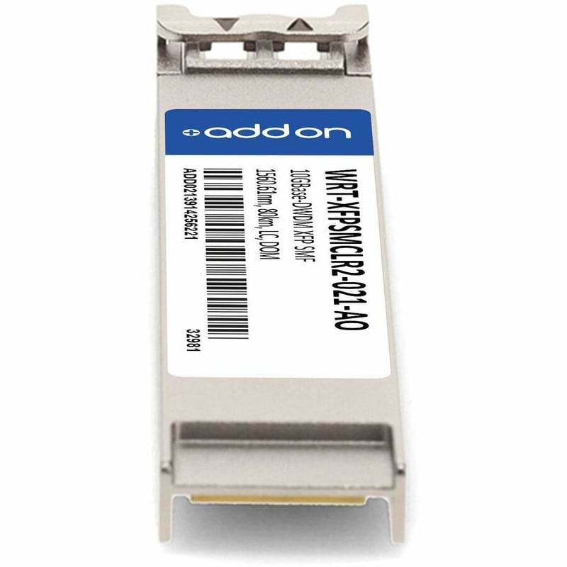 AddOn JDSU® WRT-XFPSMCLR2-021 Compatible TAA 10GBase-DWDM XFP Transceiver 100GHz (SMF, 1560.61nm, 80km, LC, DOM) - Thumbnail 4