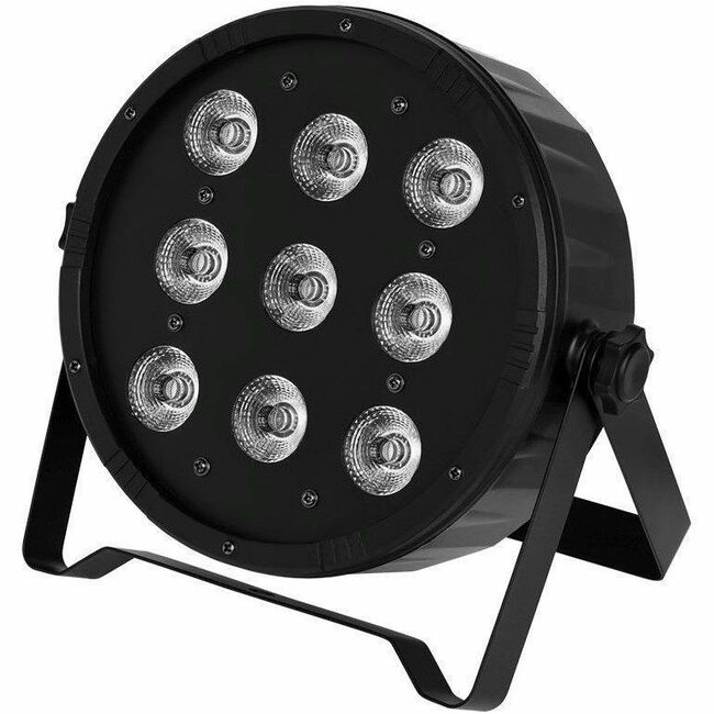 LED FLAT PAR LIGHT (RGBW) 10-WATT X 9 - Thumbnail 1