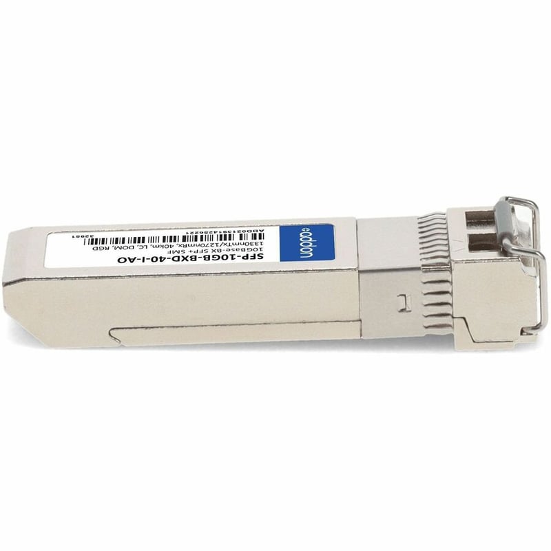 AddOn MSA and TAA 10GBase-BX SFP+ Transceiver (SMF, 1330nmTx/1270nmRx, 40km, LC, DOM, -40 to 85C) - Thumbnail 5