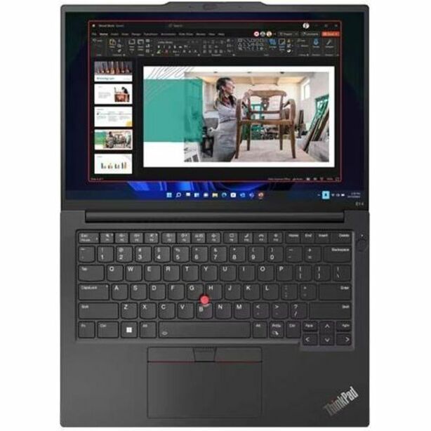 Lenovo ThinkPad E14 Gen 5 21JK00CEUS 14" Notebook - WUXGA - 1920 x 1200 - Intel Core i5 13th Gen i5-1335U Deca-core (10 Core) 1.30 GHz - 16 GB Total RAM - 8 GB On-board Memory - 256 GB SSD - Graphite Black - Thumbnail 4