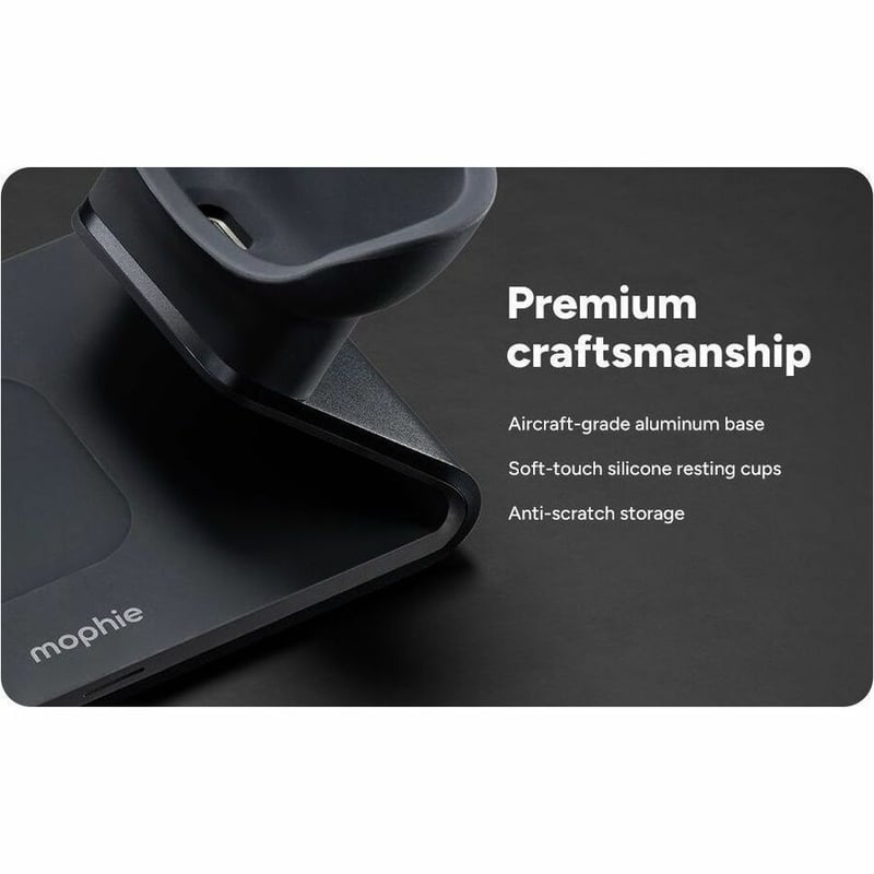 MOPHIE MAX CHARGING STAND FOR AIRPODS MAX/QI-ENABLED DEVICES - Thumbnail 3