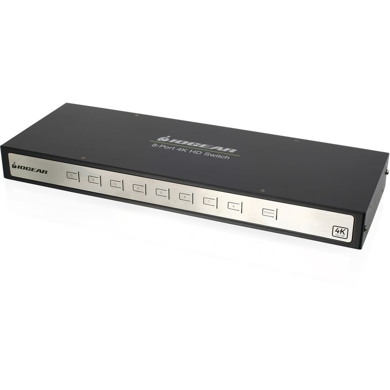 IOGEAR True 4K 8-Port Switcher with HDMI Connection - Thumbnail 1