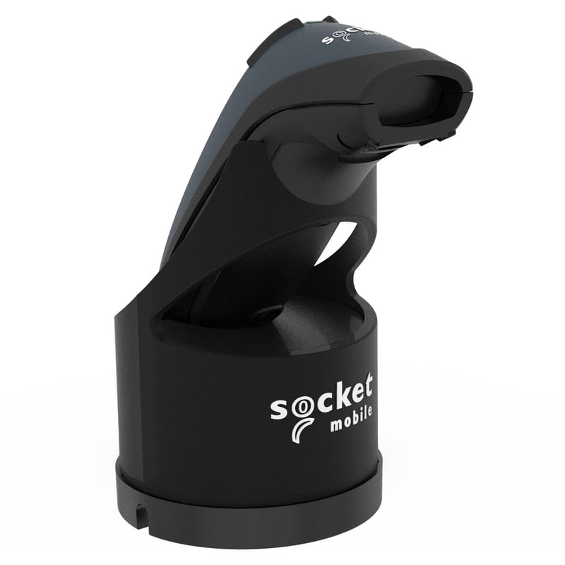 Socket Mobile DuraScan D740, Universal Barcode Scanner, Gray & Charging Dock - Thumbnail 3