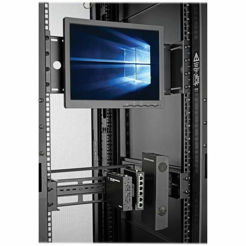 Tripp Lite by Eaton SmartRack Adjustable Rack-Mount DIN Rail Kit - Top Hat Mini Top Hat and G-Style Rails - Thumbnail 3