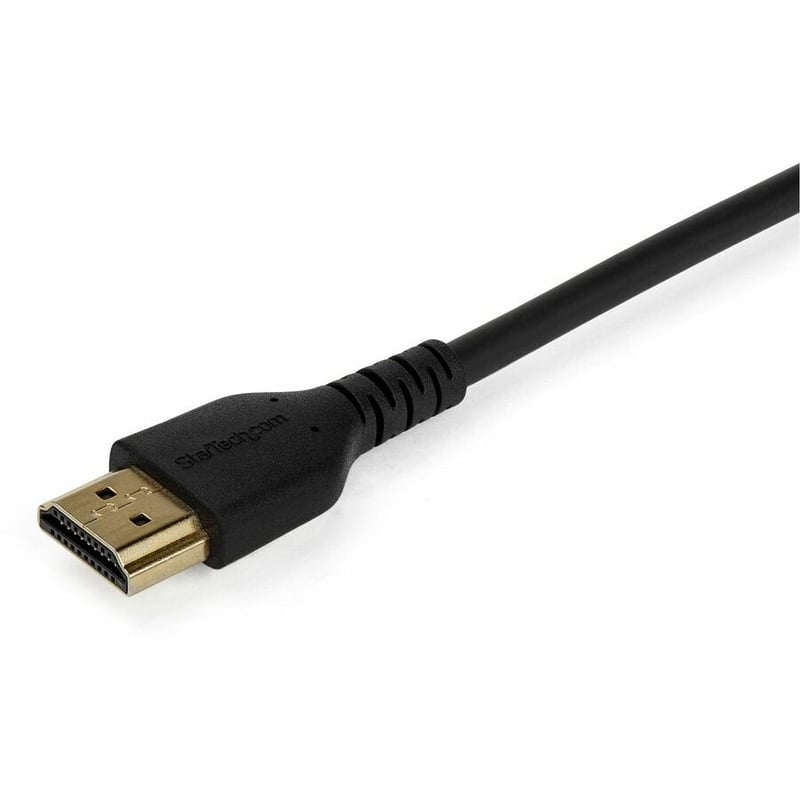 StarTech.com 2m Premium Certified HDMI 2.0 Cable with Ethernet - 6ft High Speed UHD 4K 60Hz HDR Durable Rugged Ultra HD HDMI Monitor Cord - Thumbnail 2
