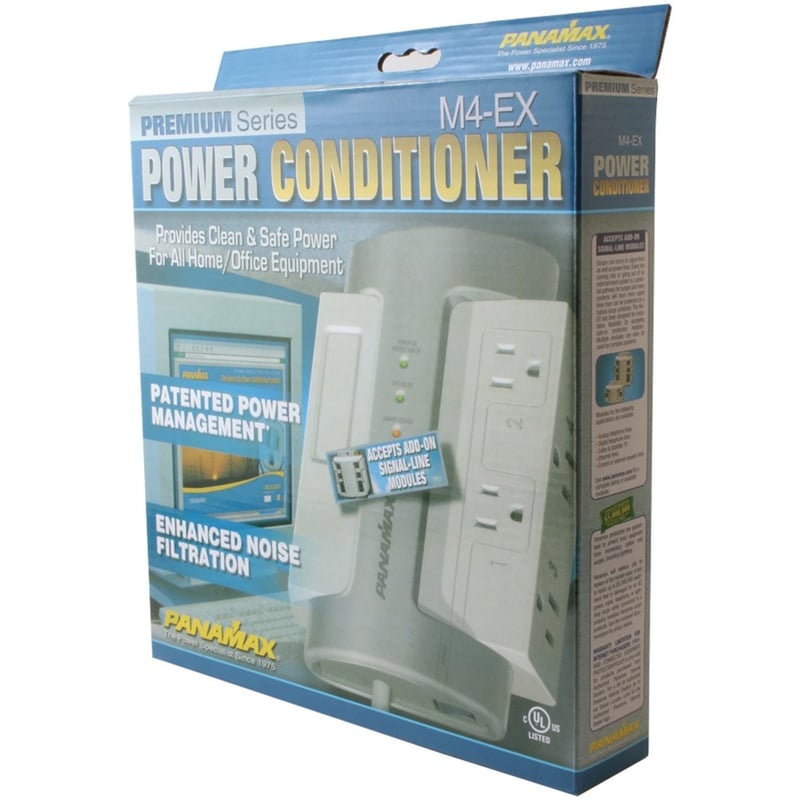 Panamax M4-EX 4 Outlets Surge Suppressor - Thumbnail 3