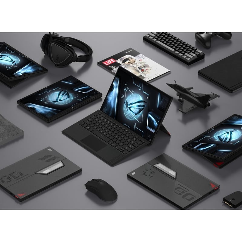 Asus ROG Flow Z13 GZ301 GZ301ZA-PS53 13.4" Touchscreen Detachable 2 in 1 Gaming Notebook - WUXGA - Intel Core i5 12th Gen i5-12500H - 16 GB - 512 GB SSD - Thumbnail 3