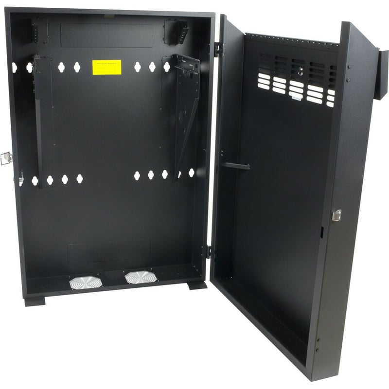 Rack Solutions 5U Secure Vertical Wall Mount with Hinged Door 30in Deep - Thumbnail 4