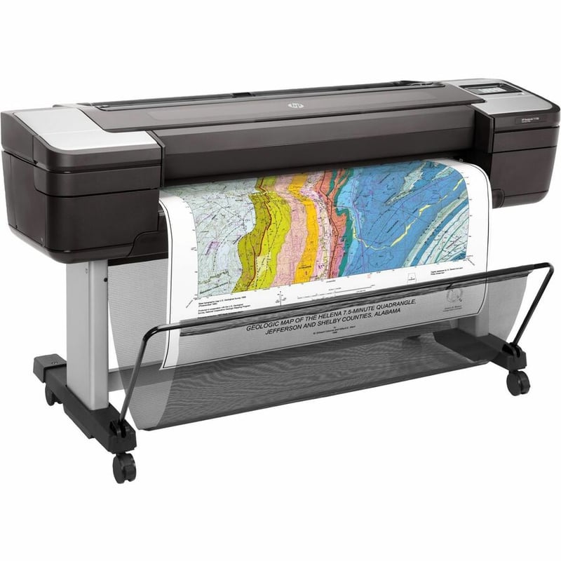 HP Designjet T1700 PostScript Inkjet Large Format Printer - 44" Print Width - Color