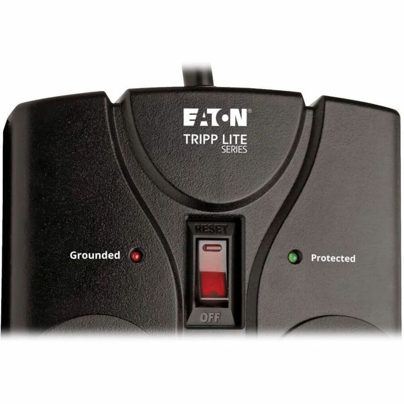 Tripp Lite by Eaton Protect It! 8-Outlet Surge Protector 8 ft. (2.43 m) Cord 1440 Joules Black Housing - Thumbnail 5