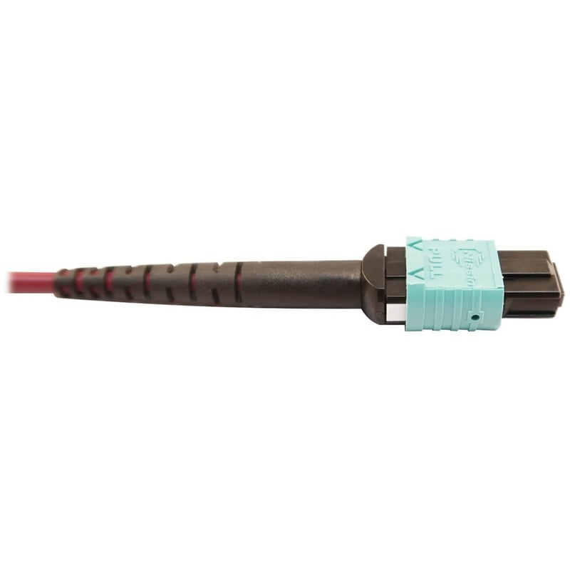 Eaton Tripp Lite Series 400G Multimode 50/125 OM4 Plenum Fiber Optic Cable, 16F MTP/MPO-APC to 24F MTP/MPO-UPC (F/F), Magenta, 1 m - Thumbnail 5