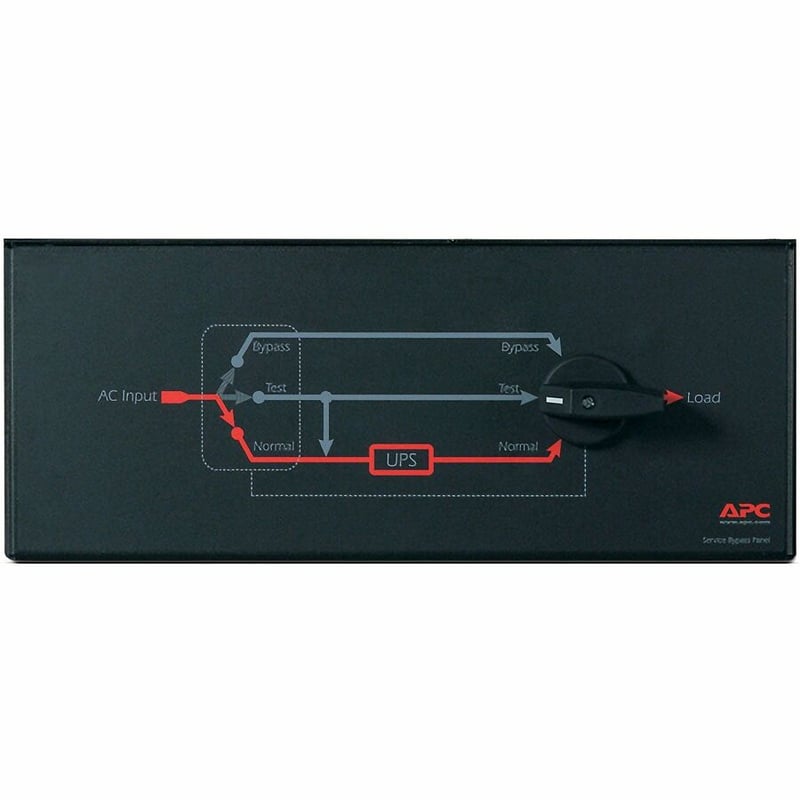 APC 19" Rack Mountable 100A Maintenance Bypass Panel - Thumbnail 5