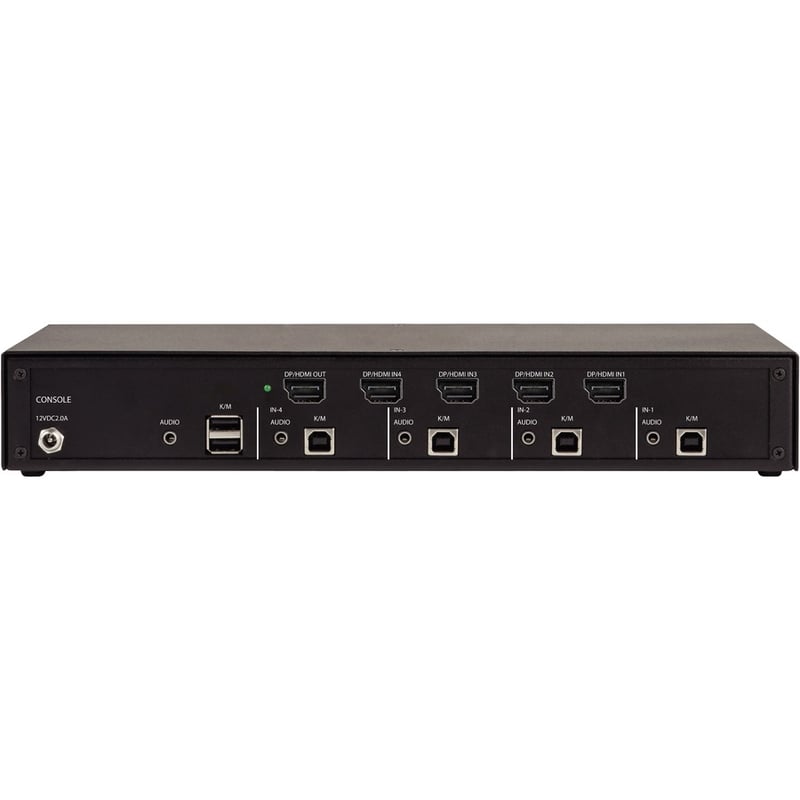 Black Box Secure KVM Switch - FlexPort HDMI/DisplayPort - Thumbnail 2