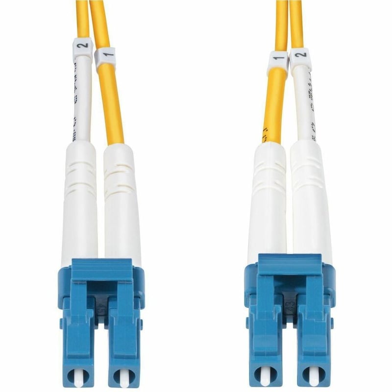 StarTech.com 1m (3.3ft) LC to LC (UPC) OS2 Single Mode Duplex Fiber Optic Cable, 9/125m, 10G, LSZH Fiber Patch Cord - Thumbnail 4