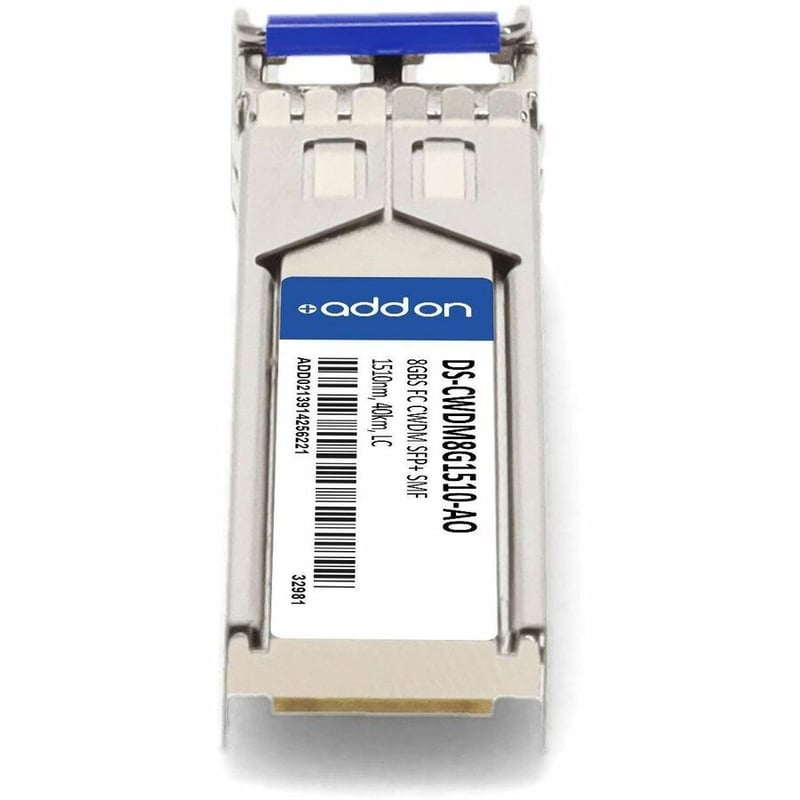 AddOn Cisco&reg; DS-CWDM8G1510 Compatible TAA 8GBase-CWDM Fibre Channel SFP+ Transceiver (SMF, 1510nm, 40km, LC) - Thumbnail 4