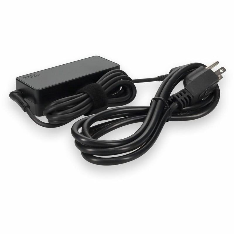 Lenovo 4X20E53336 Compatible 65W 20V at 3.25A Black Slim Tip Laptop Power Adapter and Cable - Thumbnail 5