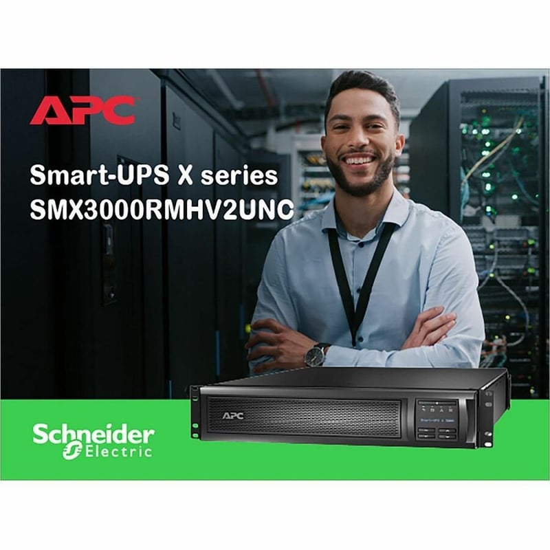 APC by Schneider Electric Smart-UPS 3000 VA Tower/Rack Mountable UPS