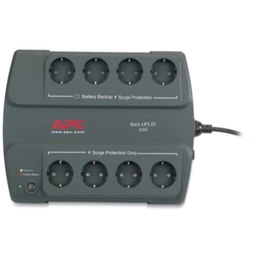 APC by Schneider Electric Back-UPS 400VA Tower UPS - Thumbnail 3