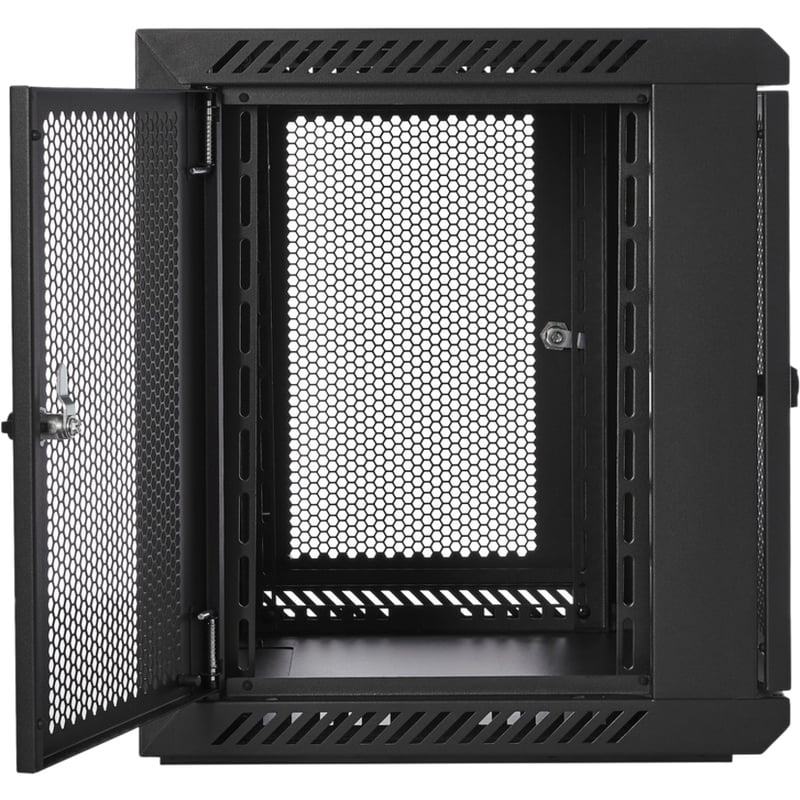 V7 9U Rack Wall Mount Vented Enclosure - Thumbnail 5