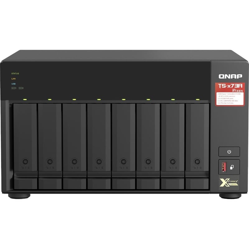 QNAP TS-873A-8G NAS Storage System - Thumbnail 2