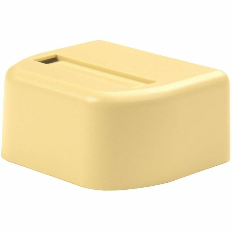 Ortronics TechChoice Mounting Box for Keystone Module, Cable Raceway - Electrical Ivory - Thumbnail 1