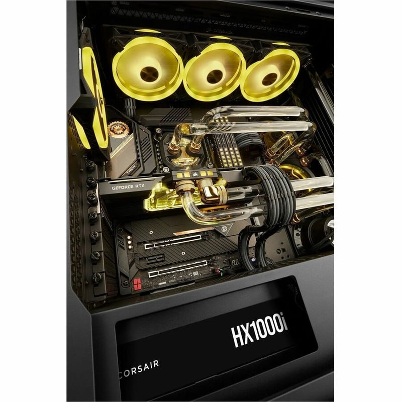 Corsair HX1000i Fully Modular Ultra-Low Noise Platinum ATX 1000 Watt PC Power Supply