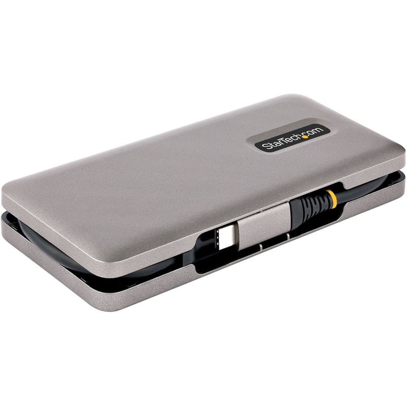 StarTech.com 4-Port USB-C Hub, USB 3.2 Gen 2, 10Gbps, 100W Power Delivery Pass-Through, 12.6in (32cm) Cable, Portable USB Expansion Hub - Thumbnail 3