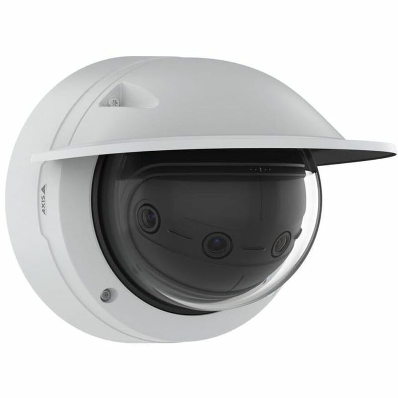 AXIS Panoramic P3827-PVE 7 Megapixel Network Camera - Color - Dome - White - TAA Compliant - Thumbnail 4