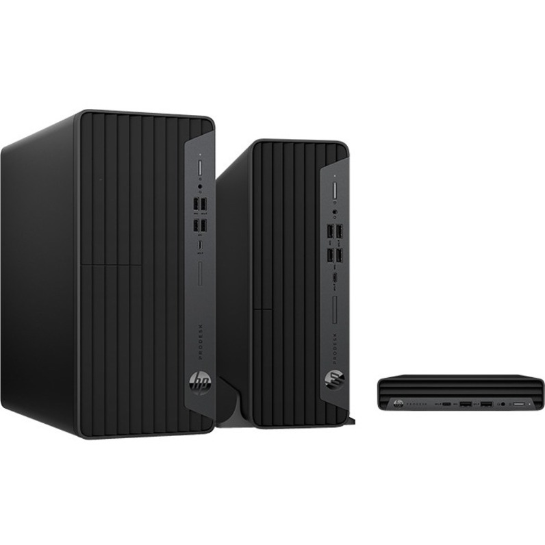 HP Business Desktop ProDesk 600 G6 Desktop Computer - Intel Core i5 10th Gen i5-10500T Hexa-core (6 Core) 2.30 GHz - 16 GB RAM DDR4 SDRAM - 512 GB SSD - Desktop Mini - Thumbnail 2