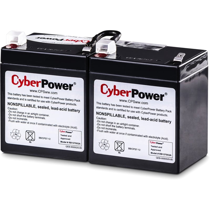 CyberPower RB1270X2A Replacement Battery Cartridge - Thumbnail 1