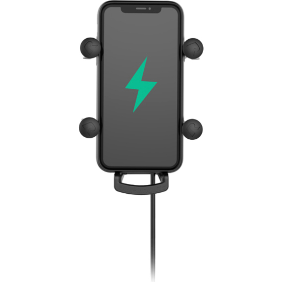 RAM Mounts Tough-Charge with X-Grip Tech Waterproof Wireless Charging Holder - Thumbnail 3