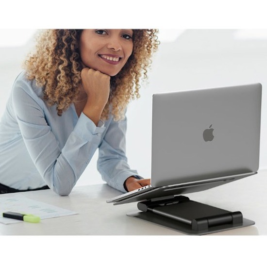 Alogic Elite Plus Adjustable Laptop Riser - Thumbnail 2